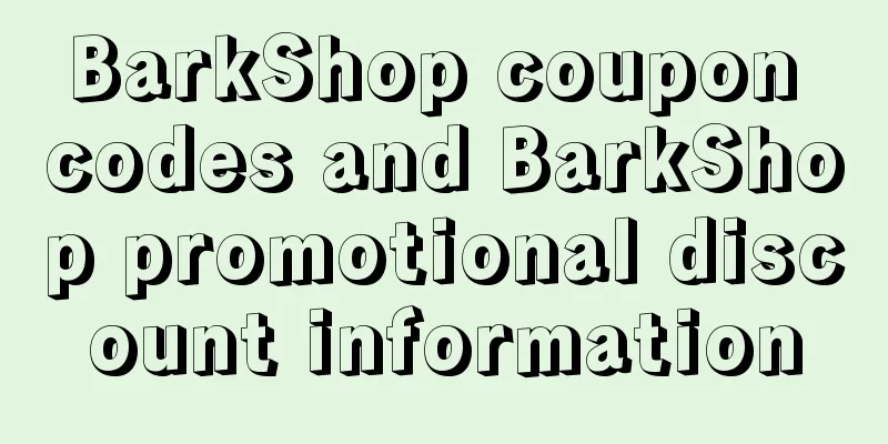 BarkShop coupon codes and BarkShop promotional discount information