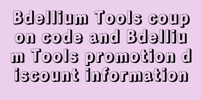 Bdellium Tools coupon code and Bdellium Tools promotion discount information