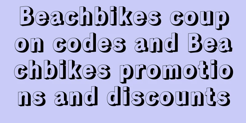 Beachbikes coupon codes and Beachbikes promotions and discounts