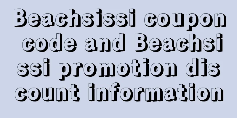 Beachsissi coupon code and Beachsissi promotion discount information