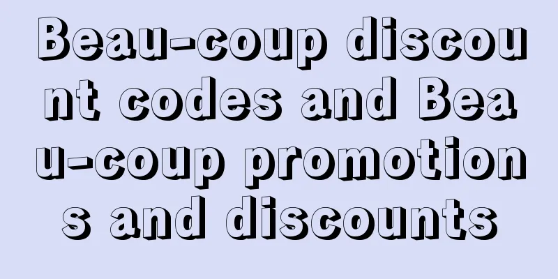 Beau-coup discount codes and Beau-coup promotions and discounts