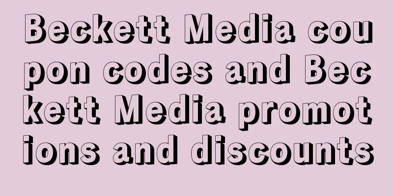 Beckett Media coupon codes and Beckett Media promotions and discounts