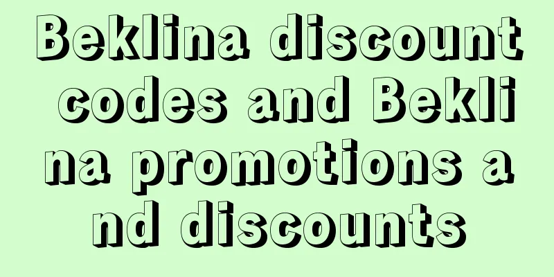Beklina discount codes and Beklina promotions and discounts