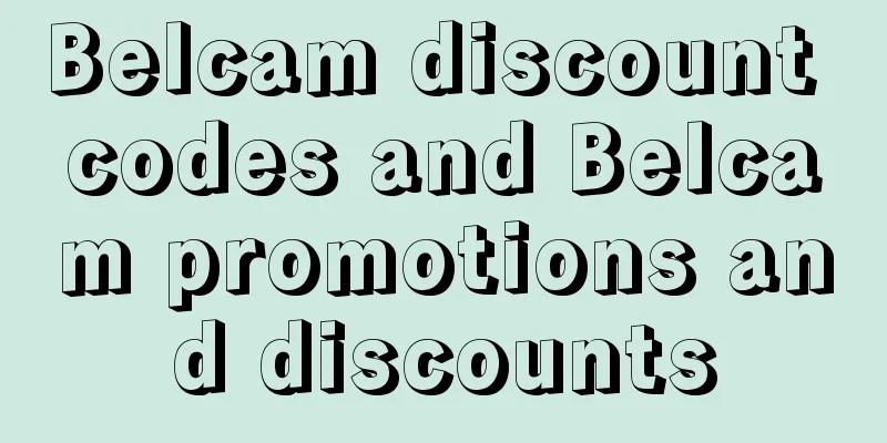 Belcam discount codes and Belcam promotions and discounts