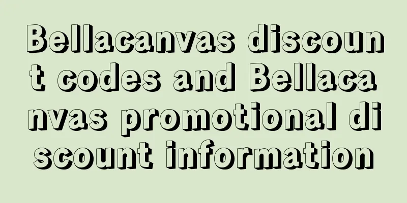 Bellacanvas discount codes and Bellacanvas promotional discount information