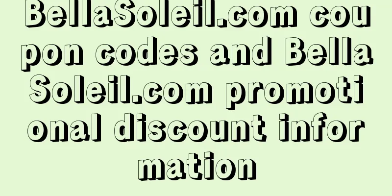 BellaSoleil.com coupon codes and BellaSoleil.com promotional discount information