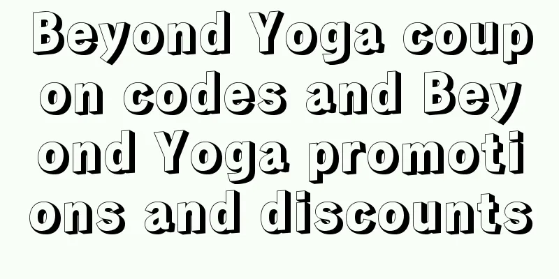 Beyond Yoga coupon codes and Beyond Yoga promotions and discounts