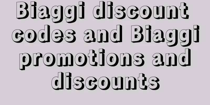Biaggi discount codes and Biaggi promotions and discounts