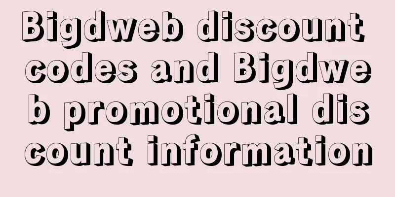 Bigdweb discount codes and Bigdweb promotional discount information