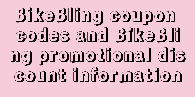 BikeBling coupon codes and BikeBling promotional discount information