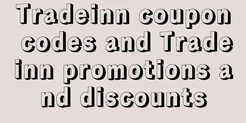 Tradeinn coupon codes and Tradeinn promotions and discounts