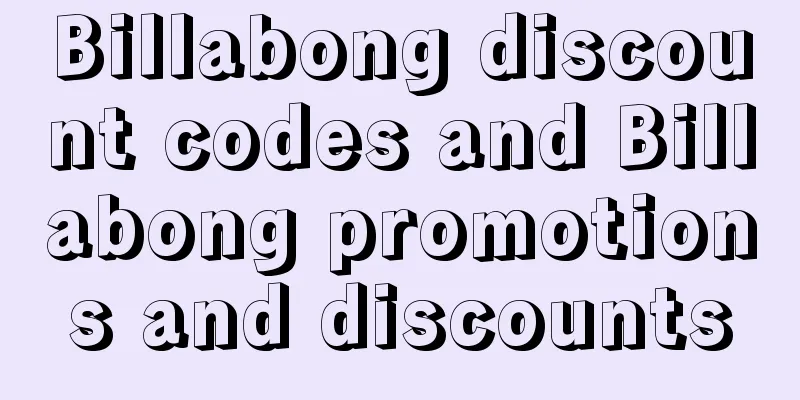 Billabong discount codes and Billabong promotions and discounts