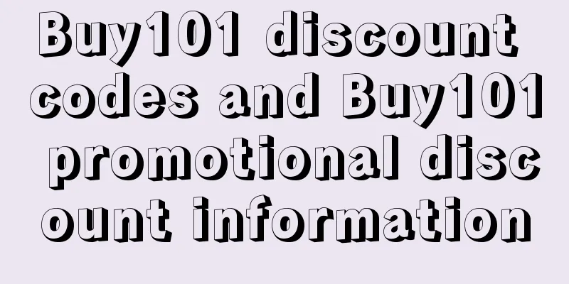 Buy101 discount codes and Buy101 promotional discount information