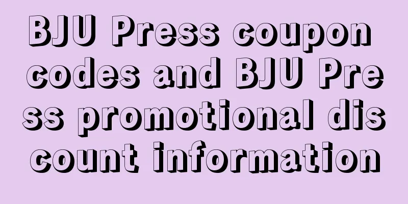BJU Press coupon codes and BJU Press promotional discount information