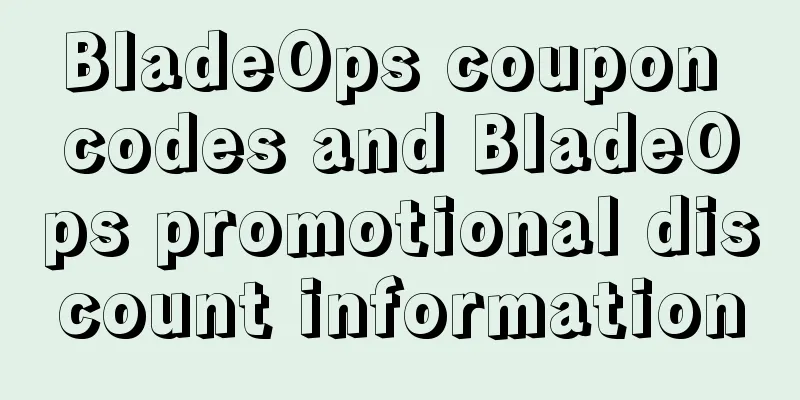 BladeOps coupon codes and BladeOps promotional discount information
