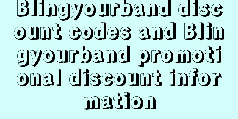 Blingyourband discount codes and Blingyourband promotional discount information