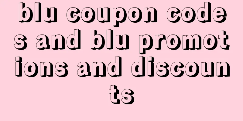 blu coupon codes and blu promotions and discounts