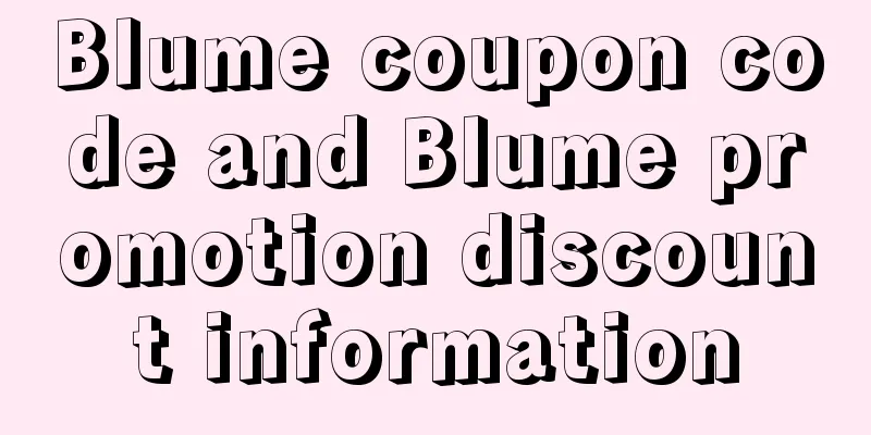 Blume coupon code and Blume promotion discount information