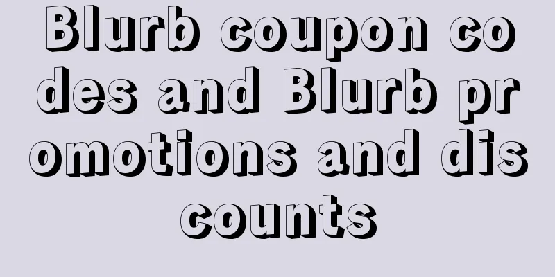 Blurb coupon codes and Blurb promotions and discounts