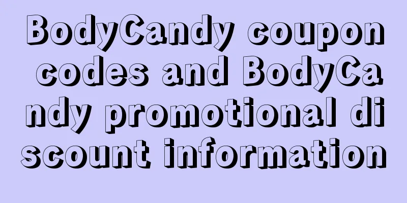 BodyCandy coupon codes and BodyCandy promotional discount information