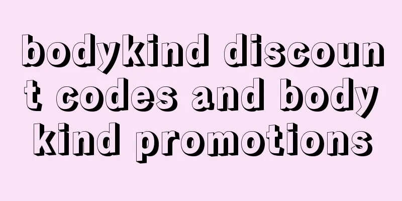 bodykind discount codes and bodykind promotions