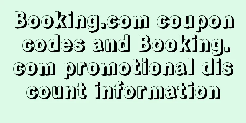 Booking.com coupon codes and Booking.com promotional discount information