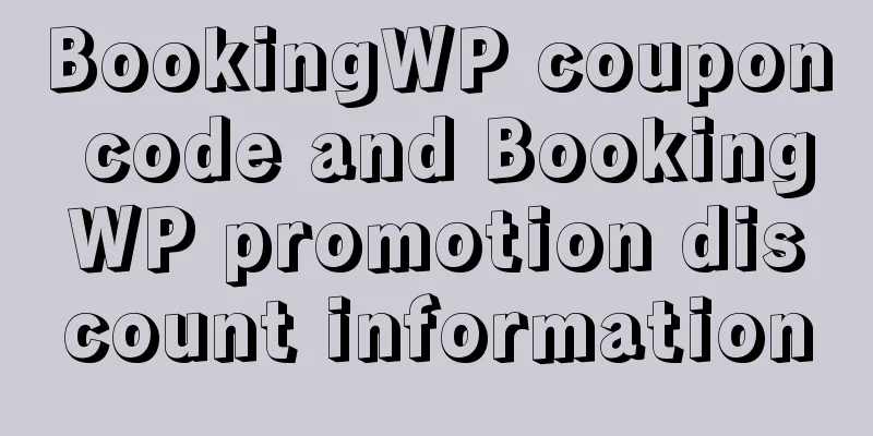 BookingWP coupon code and BookingWP promotion discount information