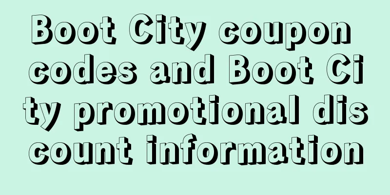 Boot City coupon codes and Boot City promotional discount information