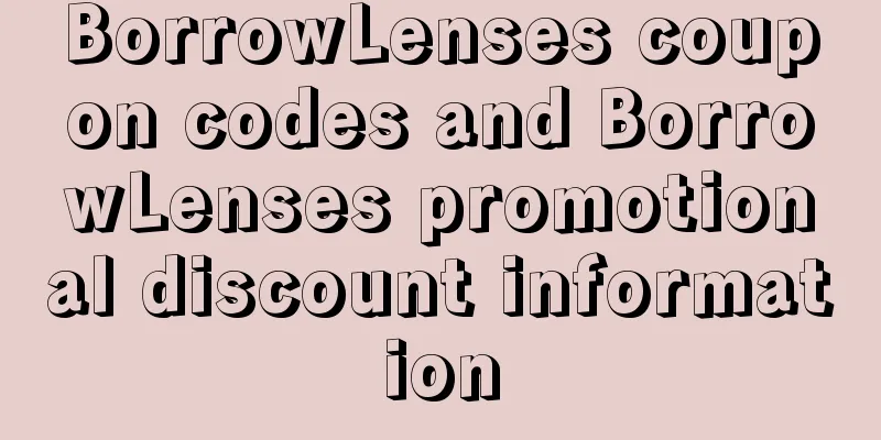BorrowLenses coupon codes and BorrowLenses promotional discount information