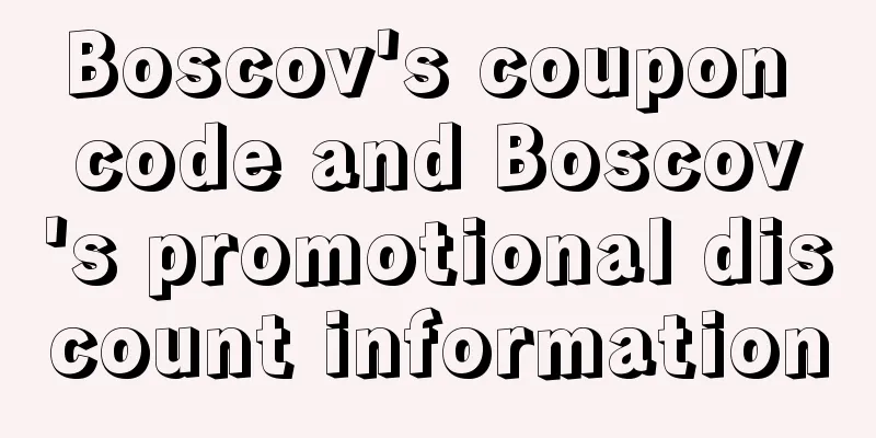 Boscov's coupon code and Boscov's promotional discount information