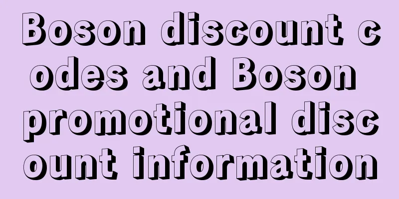 Boson discount codes and Boson promotional discount information