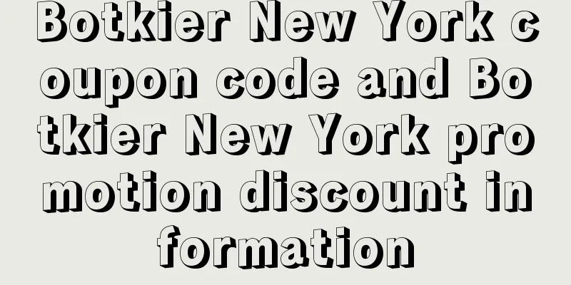 Botkier New York coupon code and Botkier New York promotion discount information