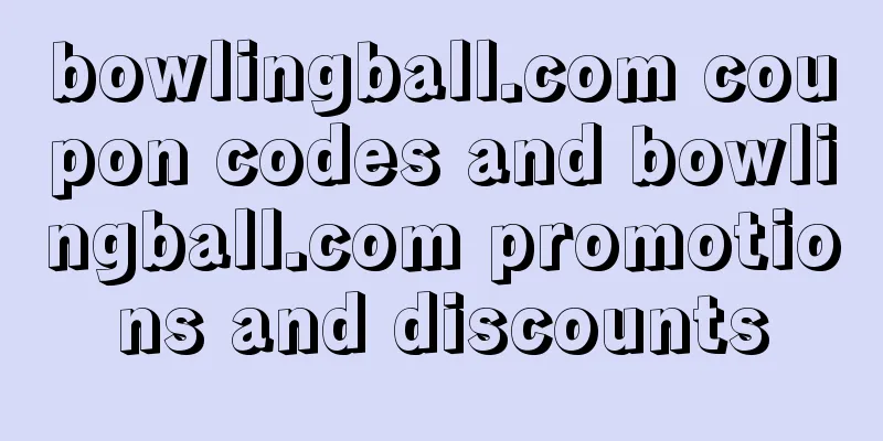 bowlingball.com coupon codes and bowlingball.com promotions and discounts