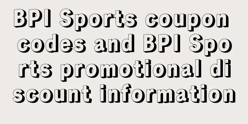 BPI Sports coupon codes and BPI Sports promotional discount information