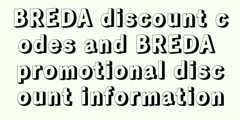 BREDA discount codes and BREDA promotional discount information
