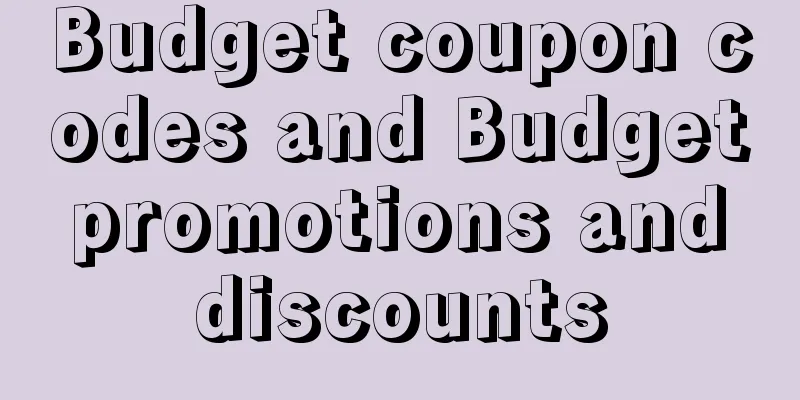 Budget coupon codes and Budget promotions and discounts