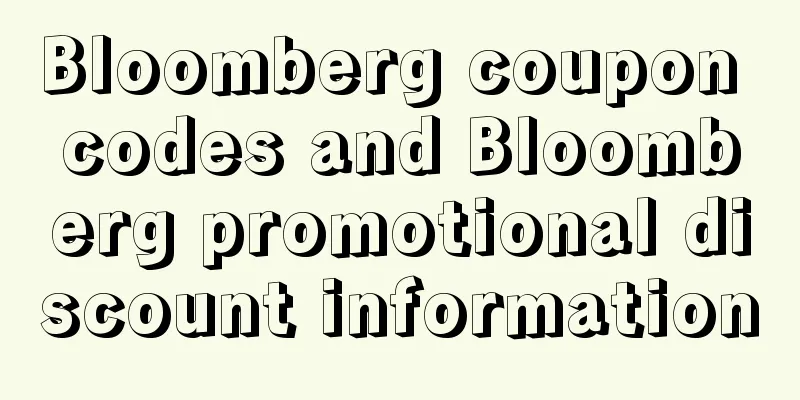 Bloomberg coupon codes and Bloomberg promotional discount information