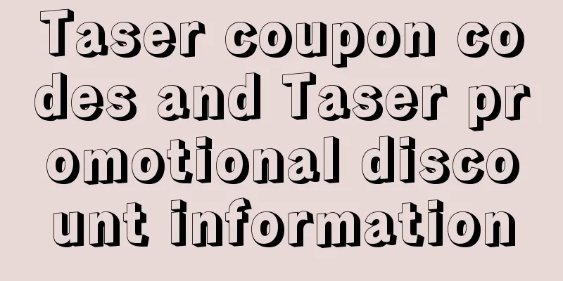 Taser coupon codes and Taser promotional discount information