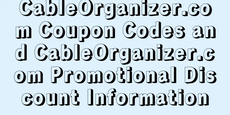 CableOrganizer.com Coupon Codes and CableOrganizer.com Promotional Discount Information
