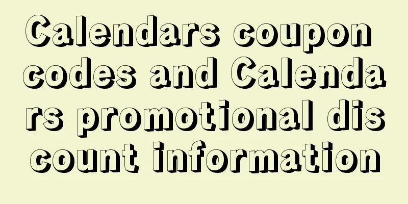 Calendars coupon codes and Calendars promotional discount information
