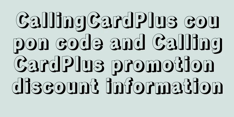CallingCardPlus coupon code and CallingCardPlus promotion discount information