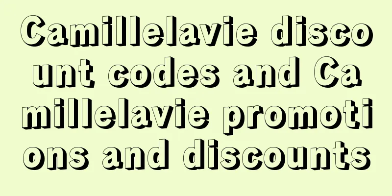 Camillelavie discount codes and Camillelavie promotions and discounts