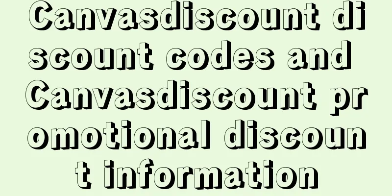 Canvasdiscount discount codes and Canvasdiscount promotional discount information