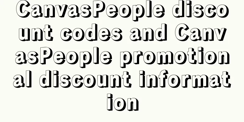 CanvasPeople discount codes and CanvasPeople promotional discount information