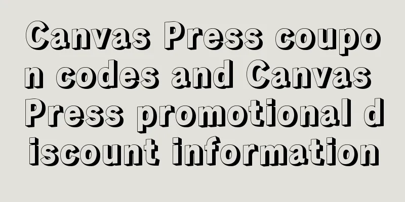 Canvas Press coupon codes and Canvas Press promotional discount information