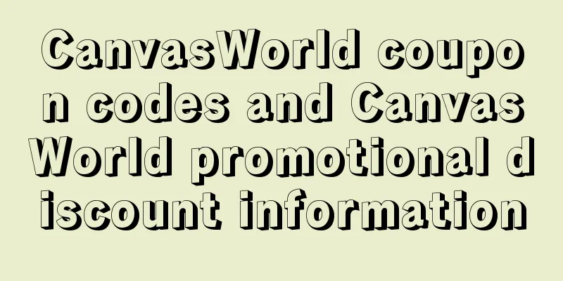 CanvasWorld coupon codes and CanvasWorld promotional discount information