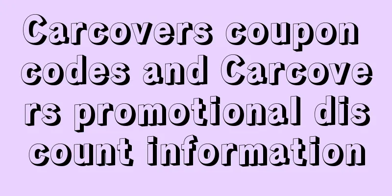 Carcovers coupon codes and Carcovers promotional discount information
