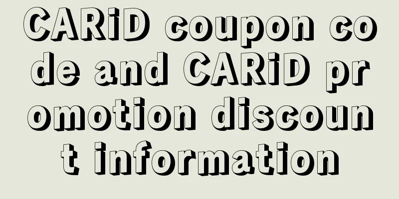 CARiD coupon code and CARiD promotion discount information