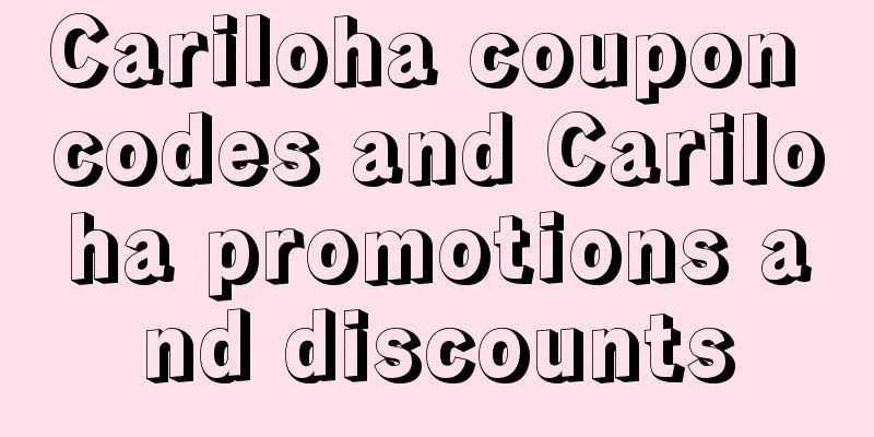 Cariloha coupon codes and Cariloha promotions and discounts