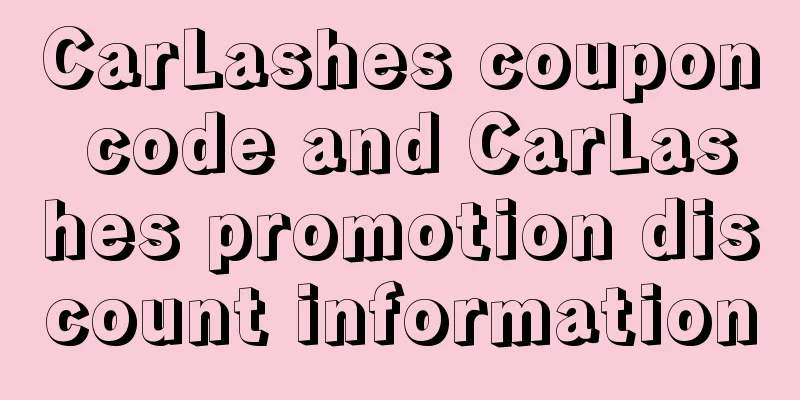 CarLashes coupon code and CarLashes promotion discount information